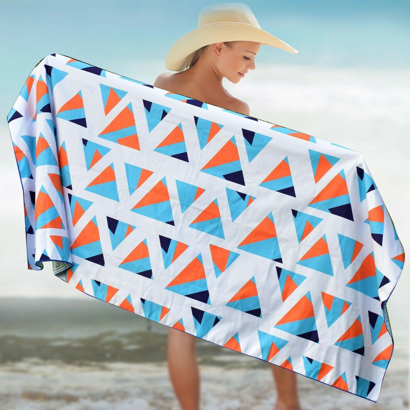 Microfiber Beach Towel Oversized Xl X