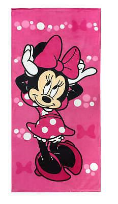 DISNEY MINNIE MOUSE PINK BEACH TOWEL NEW!