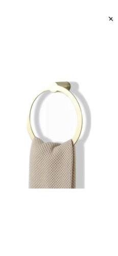 Ring Brushed Gold. New