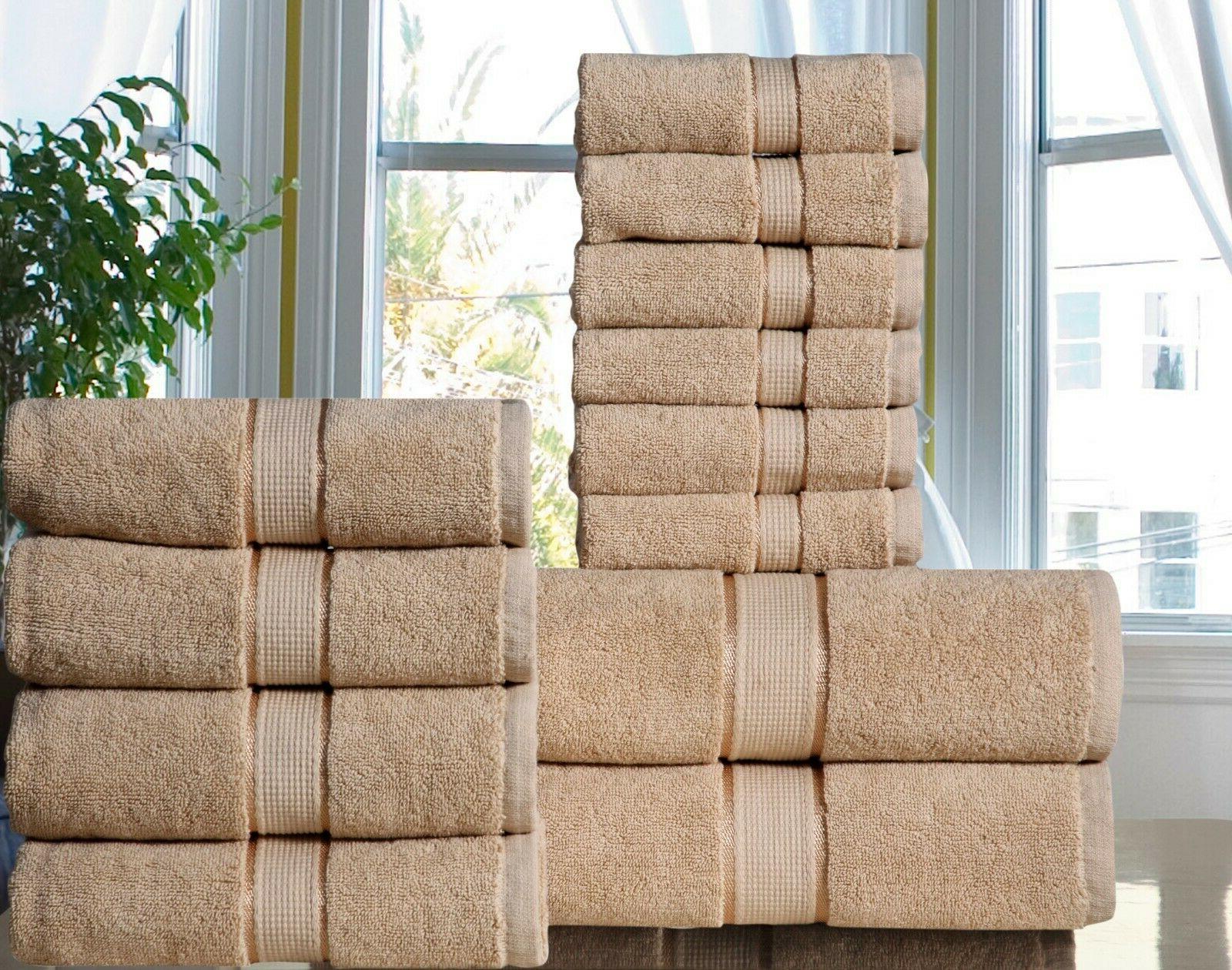 Bath Towel Set Taupe