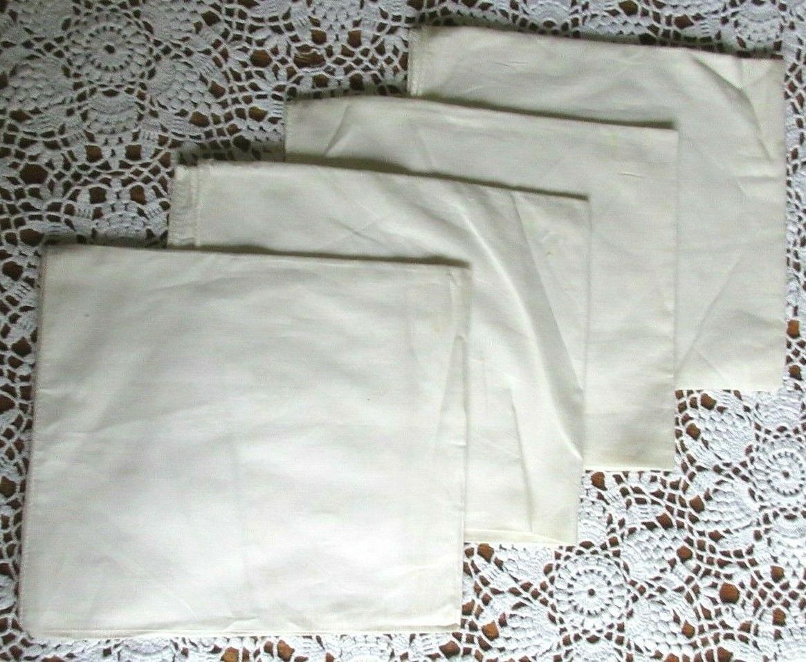 Vintage Old Fashioned Off-White Flour 100% Cotton x