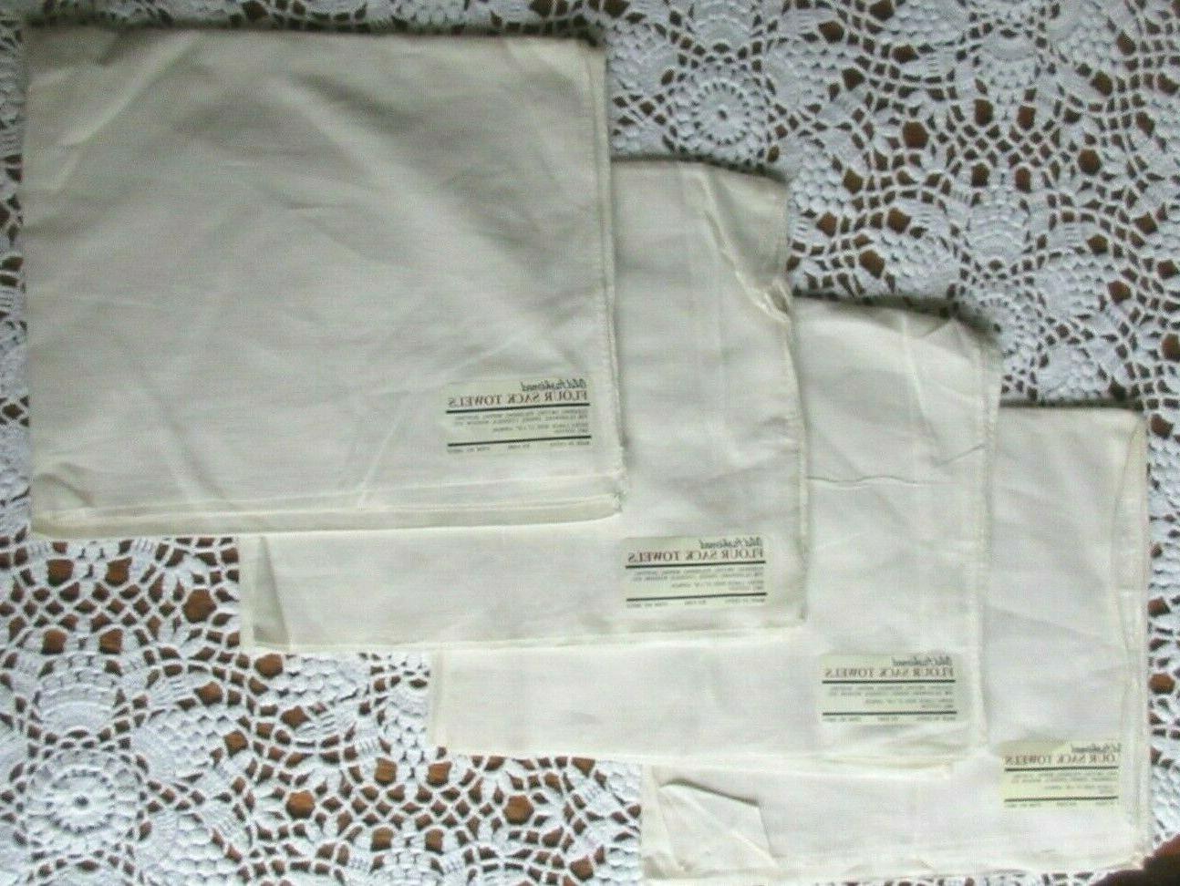 Vintage Fashioned Flour Sack Towels 100% Cotton x