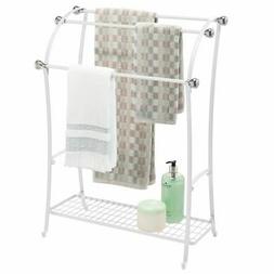 Rack Holder - 3 Tier Storage, White/brushed