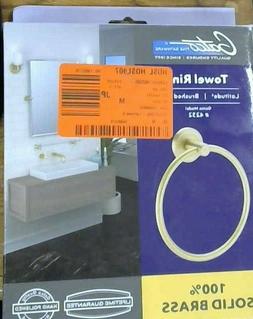 Ring In Brushed Brass