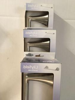 Bar Set ~ Brushed Nickel Finish!