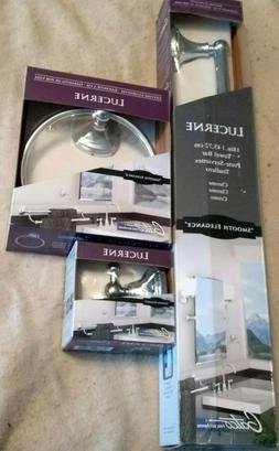 Ring, 18" Towel Bar& Robe Hook*lot Of 3*