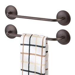 Bar Holder For Hand Towels, Dish Towels - Pack Of 2, Bronze