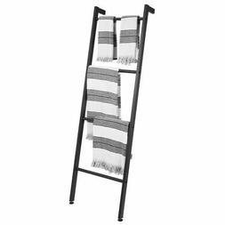 Bar Storage Ladder, 4 Levels - Matte Black