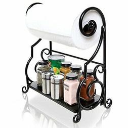 Holder Bar With Condiment Shelf