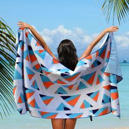 Oversized - Xl 78 X 35 - Geo Blue