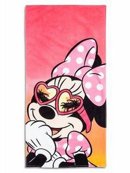 Disney 100% Cotton 28 X 58 Sunglasses Palm Trees Nwt