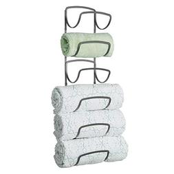 Rack Holder & Organizer, Wall Mount - For Storage Of Bath To