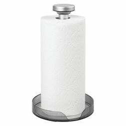 Holder Stand And Dispenser - Silver/smoke Gray