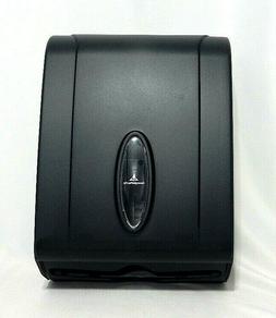 Dispenser Black With Key Wall Mount Georgia-pacific Pull