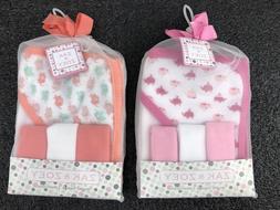 + 3 Washcloths Pink