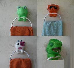 Holder -animal Shaped Towel Ring Hanger Holder Rack On Sucti