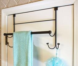 Bar, Bath Towel Organizer, Oil Rubbed Bronze