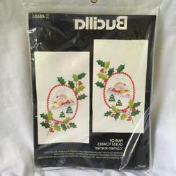 S Cameo Scenes #48655 Embroidery Kit Christmas Nib