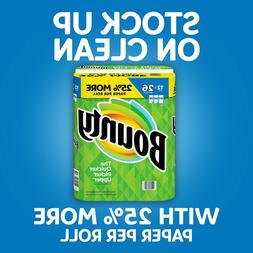 Bounty Paper Towels, White, ,  or  Single Bounty Roll