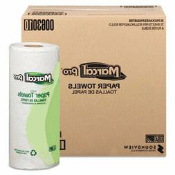 100% Premium Recycled Perforated Towels, 2-Ply, 11x9, White,