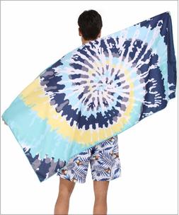 S Oversized Large Beach Towel For Kids Boys Tie-dye Towel