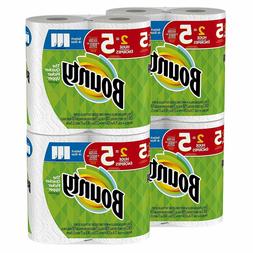 Bounty Select-a-Size Paper Towels, White, 8 Huge Rolls = 20 