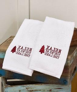 S Lake Words Bathroom Home Decor