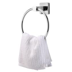 Ring Holder Hanger Rack Wall Mounted Bathroom Home Hotel