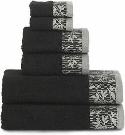 Set, 6 Piece, Black
