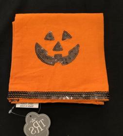 Jack O Lantern Sequins Cotton New