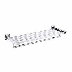 Rack, Bathroom Shelf With Towel Bar