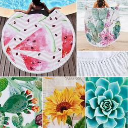 Microfiber Blanket Yoga Mat Floral Pineapple