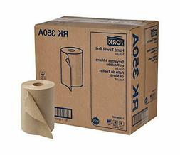 Tork Universal RK350A Hardwound Paper Roll Towel, 1-Ply, 7.8