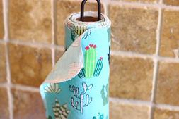 S "aqua Cactus" Reusable Paper Towels, Kitchen Cloth Wipes, 