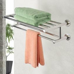 Rail Holder Shelf Storage Rack Bar