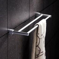 Double Bar Rail Rack Holder Storage Rack Shelf