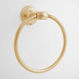 Ring In Brushed Gold