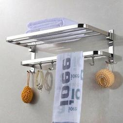 Rack Bar Wall Mounted Holder Bathroom Shelf