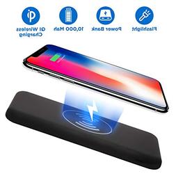 Wireless Portable Charger Charging Power Bank QI Compact Sli