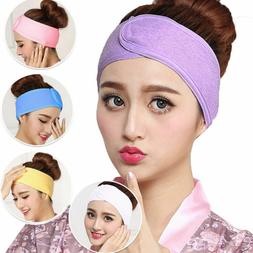 Hair Band Wrap Wide Headband Spa For Yoga Bath Shower Sport 
